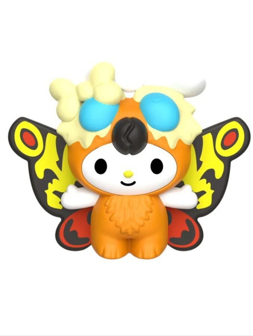 2026 Mc Donalds Hello Kitty and Friends Godzilla Melody x Mothra Figure #3